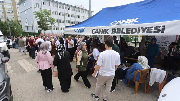Canik'ten YKS desteği