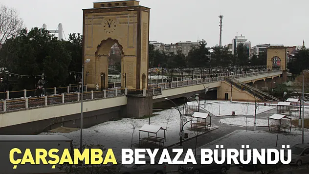 Çarşamba Beyaza Büründü