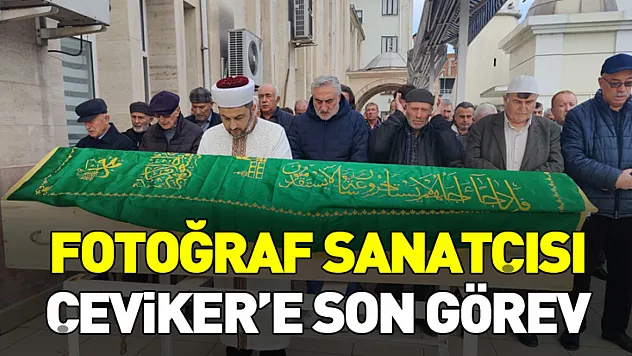 Çarşamba Bir Değerini Daha Kaybetti Fotoğraf Sanatçısı Çeviker'e son görev