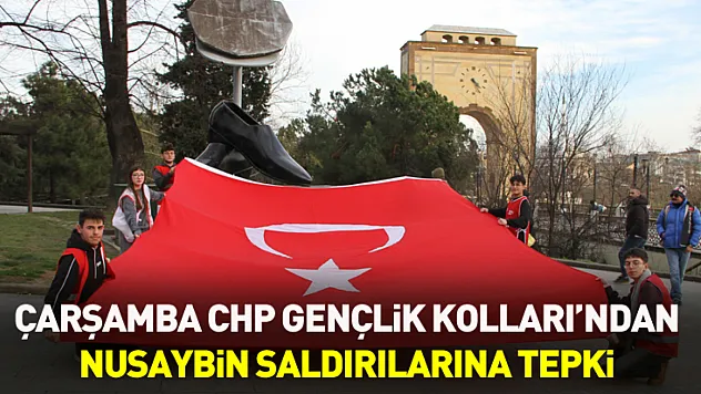 Çarşamba CHP Gençlik Kolları'ndan Nusaybin Saldırılarına Tepki