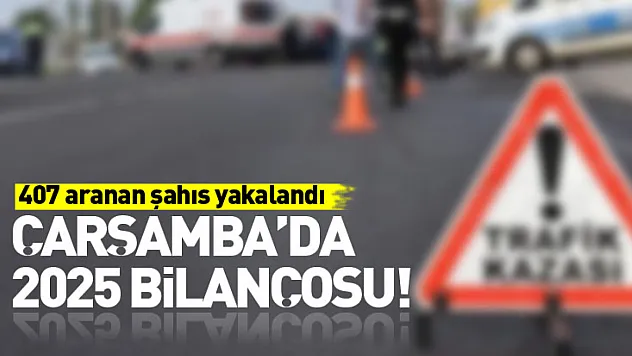 Çarşamba'da 2025 Bilançosu! 407 Aranan Şahıs Yakalandı