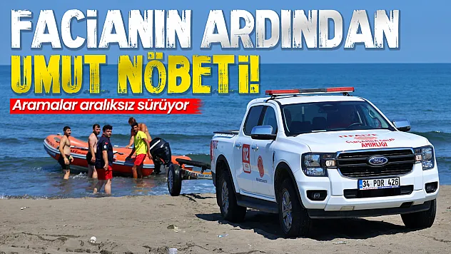 Çarşamba'da Alabora Olan Teknede Kayıp Şahıs İçin Umutlu Bekleyiş Sürüyor