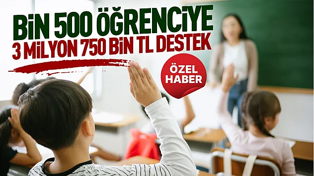 Çarşamba'da bin 500 Öğrenciye eğitim yardımı yapıldı