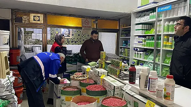 Çarşamba'da bitki koruma bayilerine 142 denetim