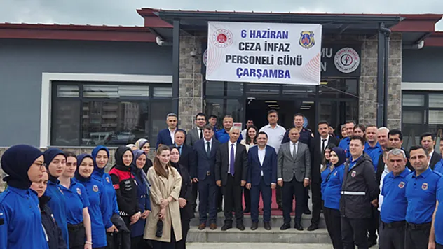 Çarşamba'da Ceza İnfaz Personeli Günü kutlandı