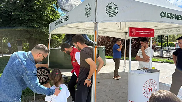 Çarşamba'da çocuklar sağlık etkinliğinde buluştu