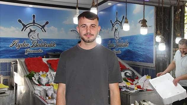 Çarşamba'da hamsiye yoğun ilgi