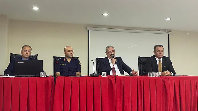 Çarşamba'da okul güvenliği toplantısı yapıldı