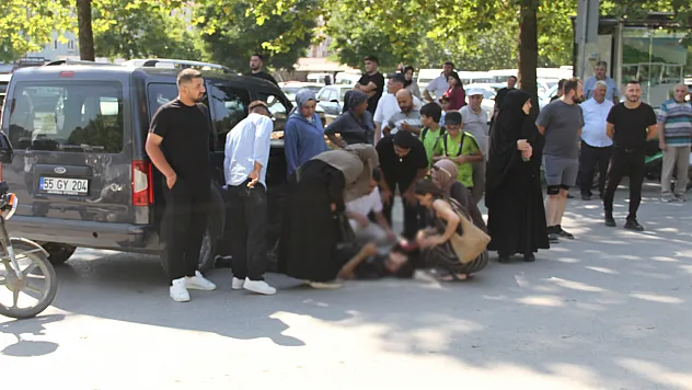 Çarşamba'da otomobille motosiklet çarpıştı: 1 yaralı