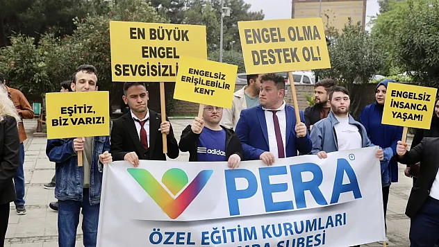 Çarşamba'da özel bireyler unutulmadı