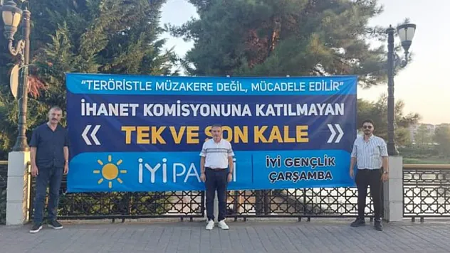 Çarşamba'da pankart krizinin yankıları sürüyor Başkan Savuk'un avukatından açıklama