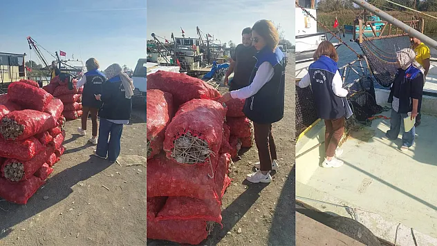 Çarşamba'da su ürünlerine sıkı denetim
