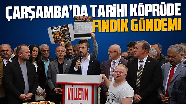 Bir avuç fındıkla üreticinin sesi oldular