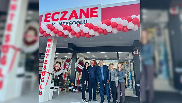Çarşamba'da Yeni eczane hizmete açıldı, Menteşoğlu ailesinden anlamlı yatırım