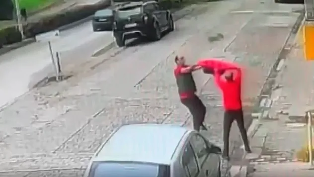 Çarşamba'da yüksekten düşen kedi montla kurtarıldı
