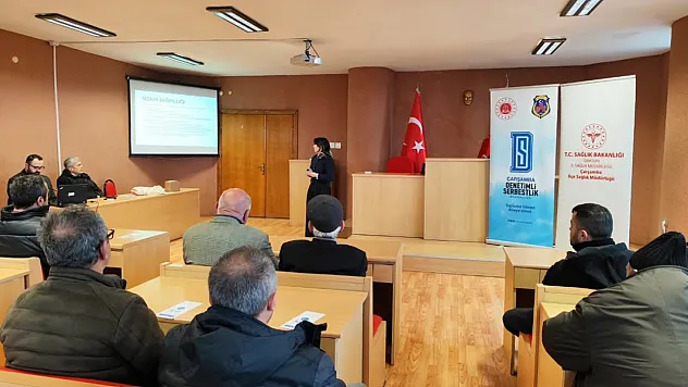 Çarşamba Denetimli Serbestlik'ten tütün bağımlılığıyla mücadele semineri