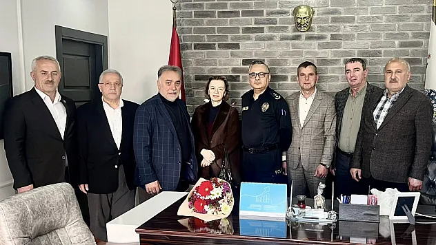 Çarşamba Gürcü Kültür Derneği'nden protokole ziyaret