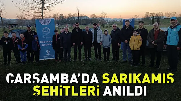 Çarşamba Müftülüğünden Sarıkamış Şehitlerini anma etkinliği