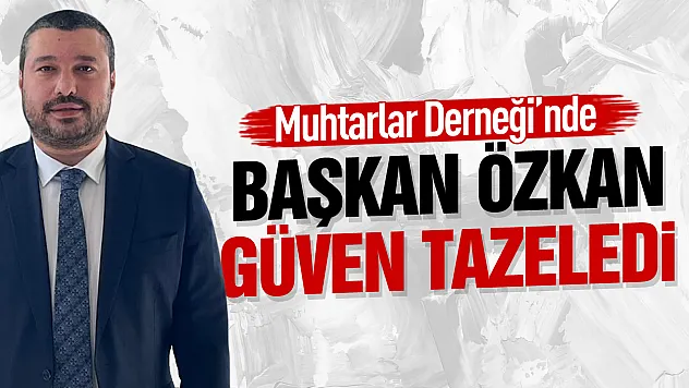 Çarşamba Muhtarlar Derneği'nde seçim heyecanı