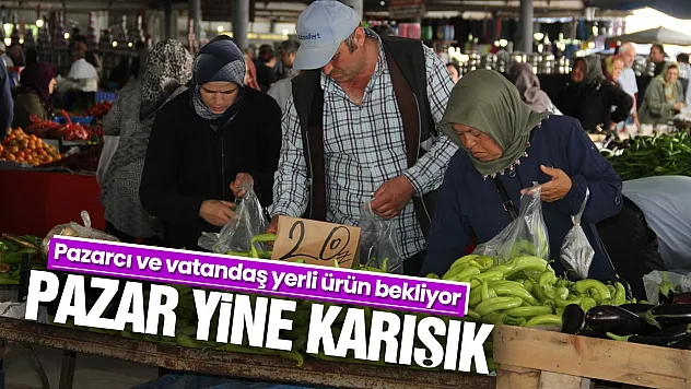 Çarşamba pazarında fiyatlar vatandaşı ikiye böldü