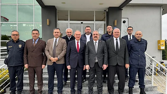 Çarşamba protokolü bayramda bir araya geldi