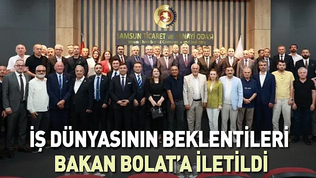 Çarşamba Ticaret Borsası, STK ve İş Dünyası Buluşması'na katıldı