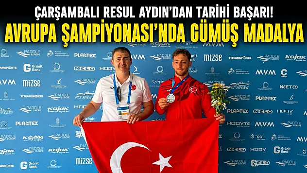 Çarşambalı Resul Aydın'dan tarihi başarı