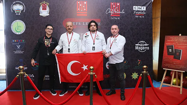 Çarşambalı Şef Yunus Emre Küçük, Bakü'de ikinci oldu