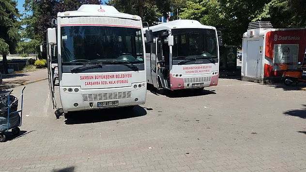 Çarşambalılar, konforsuz otobüslerden şikâyetçi