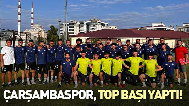 Çarşambaspor, top başı yaptı!