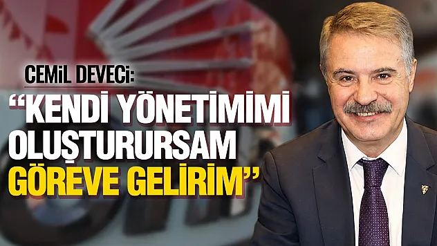 Cemil Deveci'den İl Başkanlığı açıklaması