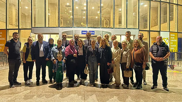 CHP'den delege seçiminde yaralanan Ayhan Abdik'e ziyaret