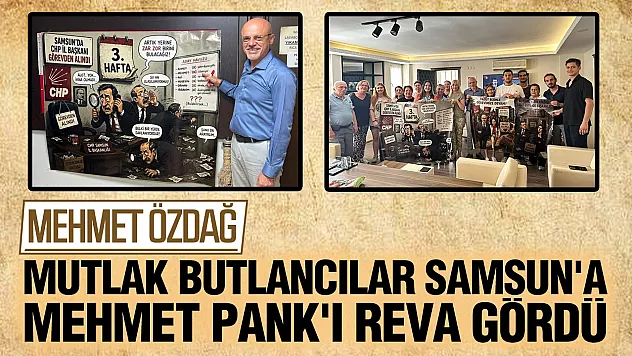 CHP Samsun'da sular durulmuyor: Özdağ'dan, Pank tepkisi