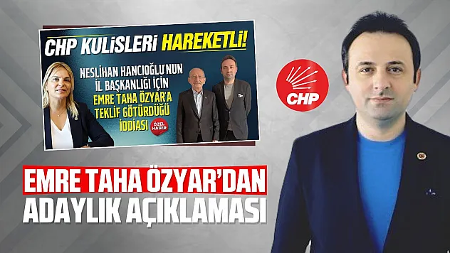 CHP Samsun'da yeni dönem sinyali mi? Özyar'dan göreve yeşil ışık
