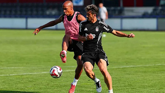 Çift antrenmanla tamamladı