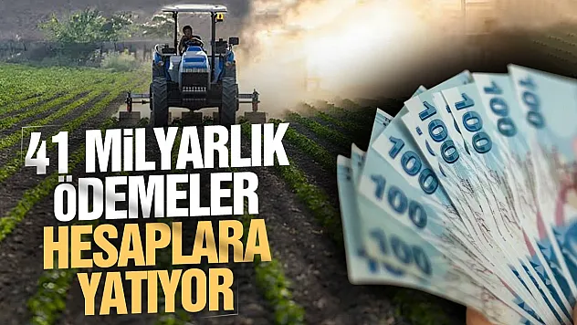 Çiftçilere müjde 4.1 milyar liralık tarımsal destek ödemesi hesaplara yatıyor