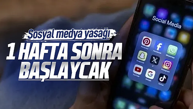 Çocuklara sosyal medya sınırı 1 Kasım'da başlıyor