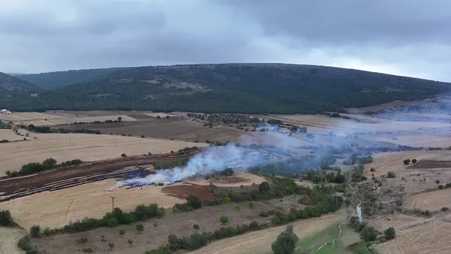 Çorum'da anız yakana para cezası