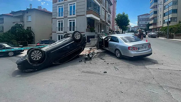 Çorum'da cipin takla attığı kazada 2 yaralı