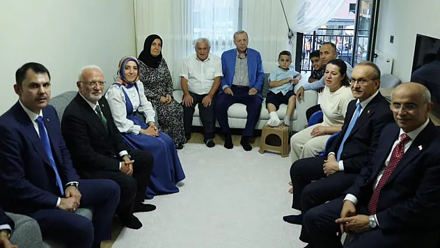 Cumhurbaşkanı Erdoğan'dan anlamlı ziyaret