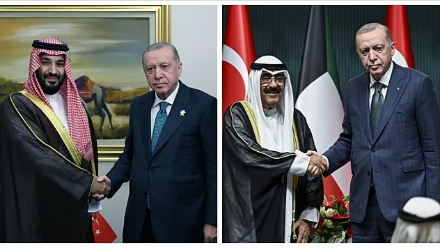 Cumhurbaşkanı Erdoğan'dan diplomasi trafiği