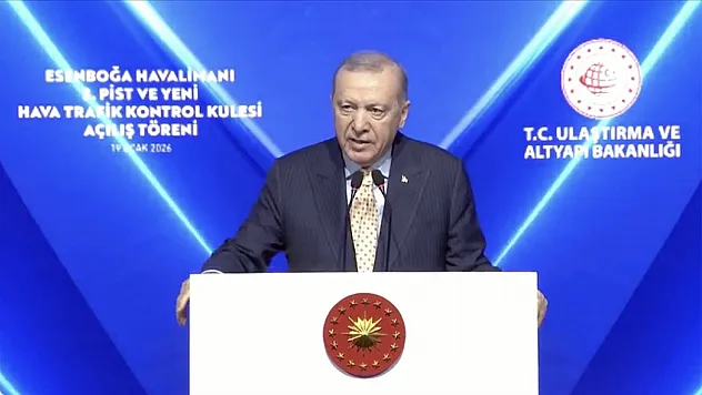 Cumhurbaşkanı Erdoğan'dan havacılık vurgusu