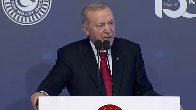 Cumhurbaşkanı Erdoğan: 'Gazi Meclis emperyalizmin maşalarına geçit vermemiştir'