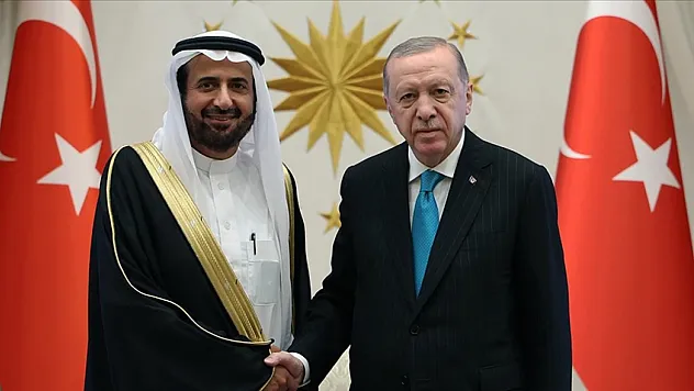 Cumhurbaşkanı Erdoğan, Suudi Arabistan Bakanı Rabia'yı kabul etti