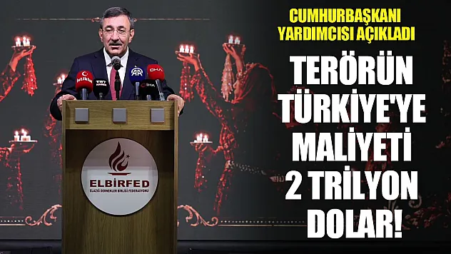 Cumhurbaşkanı Yardımcısı Yılmaz deprem ve terör bilançosunu paylaştı