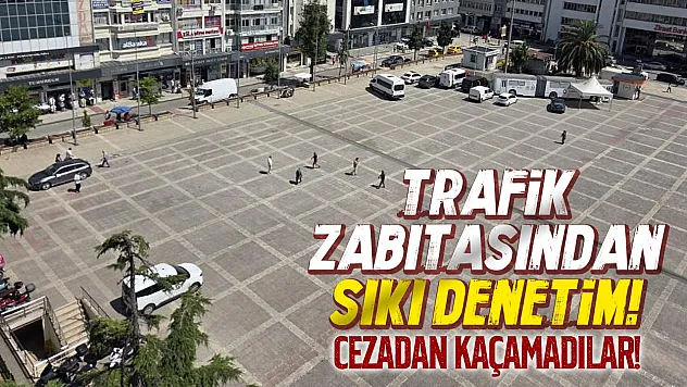 Cumhuriyet Meydanı'nda hatalı parka ceza