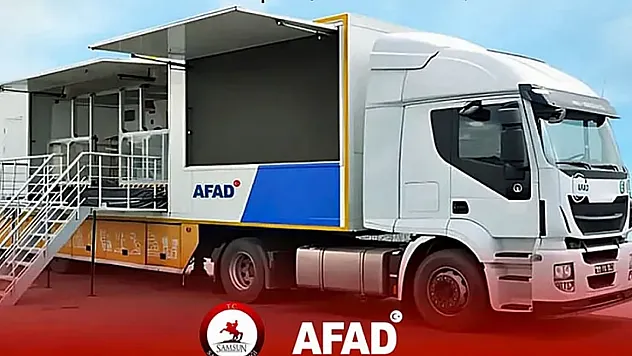 Deprem Simülasyon Tırı 26 Şubat'ta Çarşamba'da