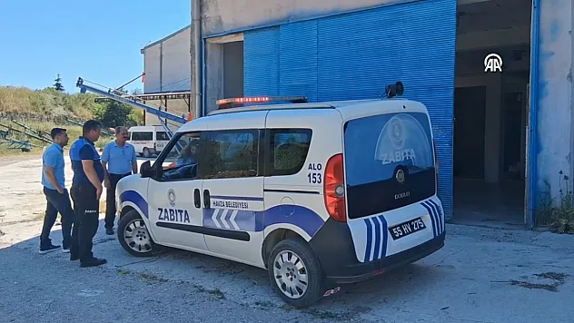 Dereyi zirai ilaçla kirleten işletme hakkında yasal işlem başlatıldı