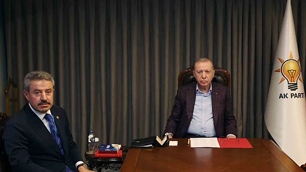 Dev projeler Cumhurbaşkanı Erdoğan'a sunuldu