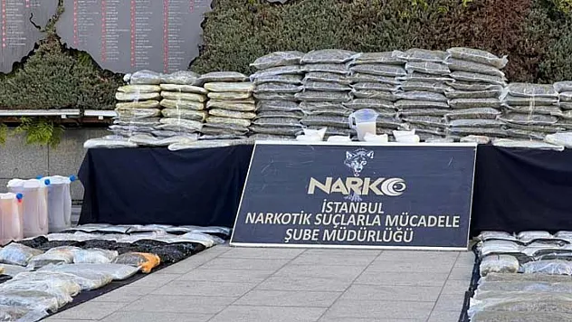 Dev uyuşturucu operasyonu